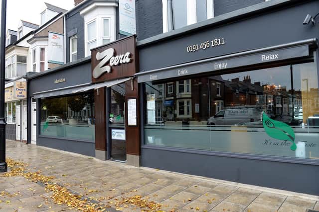 Zeera Restaurant, Ocean Road, South shields. Picture by FRANK REID