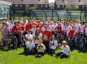 Pupils from Biddick Hall Junior School who took part in the Big Pedal eight years ago. Can you spot anyone you know?