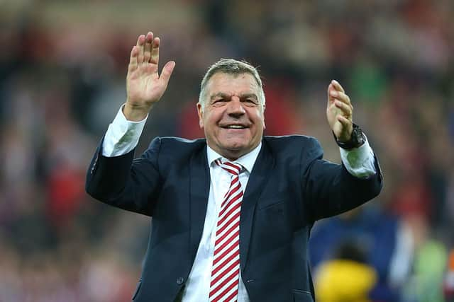 Former Sunderland manager Sam Allardyce.