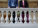 South Tyneside Council Leader Cllr Tracey Dixon and Chief Executive Jonathan Tew, at South Shields Town Hall.