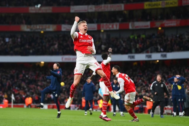 Predicted finish = 1st, predicted points = 85 (+43 GD), chances of winning Premier League = 54%, chances of qualifying for the Champions League = >99%