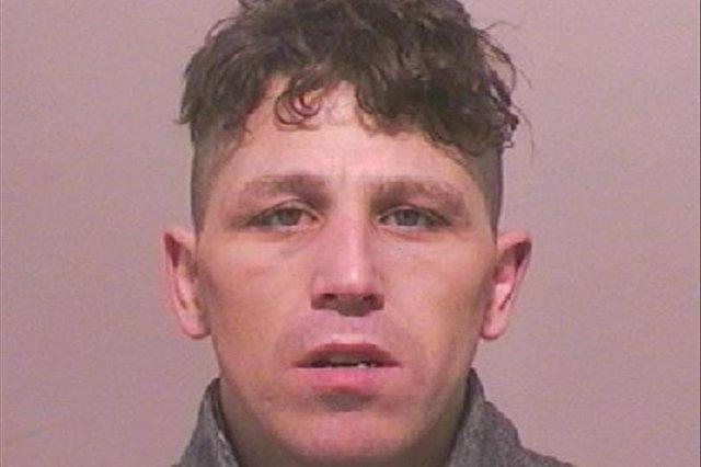 Ball, 37, formerly of High Street East, was jailed for 16 weeks by South Tyneside Magistrates' Court for four offences of theft and one each of assaulting a police officer, assault by beating and criminal damage