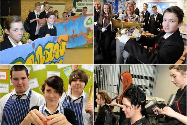 How many of these Hebburn Comprehensive scenes bring back memories for you?