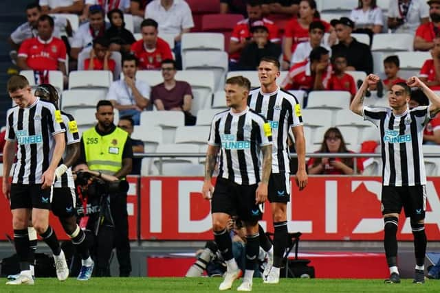 Newcastle United return to Premier League action this weekend (Photo by Gualter Fatia/Getty Images)