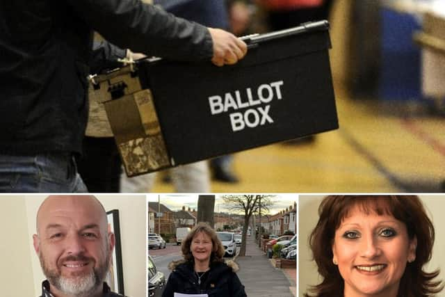 (L-R) Ian Diamond, Nicky Gynn and Geraldine Kilgour.