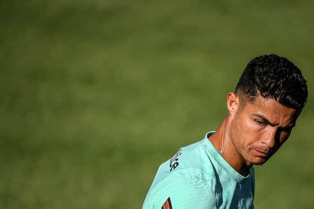 Cristiano Ronaldo. (Photo by PATRICIA DE MELO MOREIRA/AFP via Getty Images)