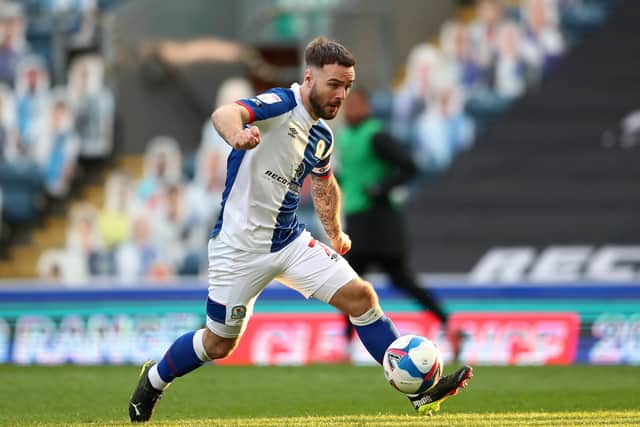 Adam Armstrong during his time at Blackburn Rovers.