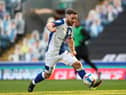 Adam Armstrong during his time at Blackburn Rovers.
