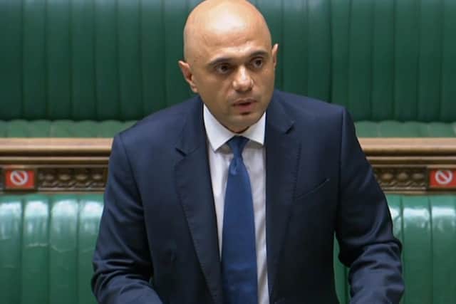 Health Secretary Sajid Javid has said he is self-isolating after testing positive for Covid-19.