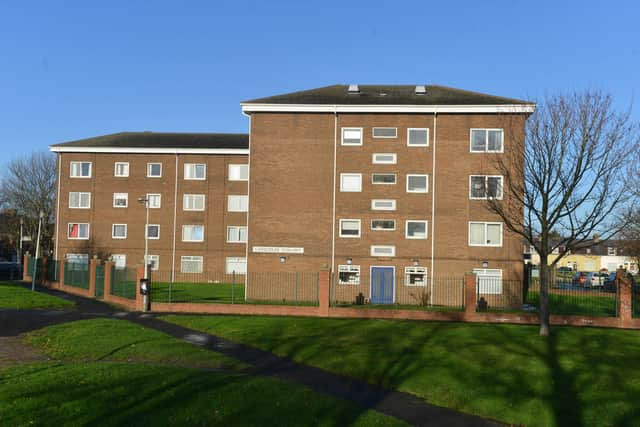 Lincoln Court, Hebburn is due to be demolished.