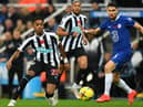 Jorginho in action for Chelsea against Newcastle United (Photo by ANDY BUCHANAN/AFP via Getty Images)