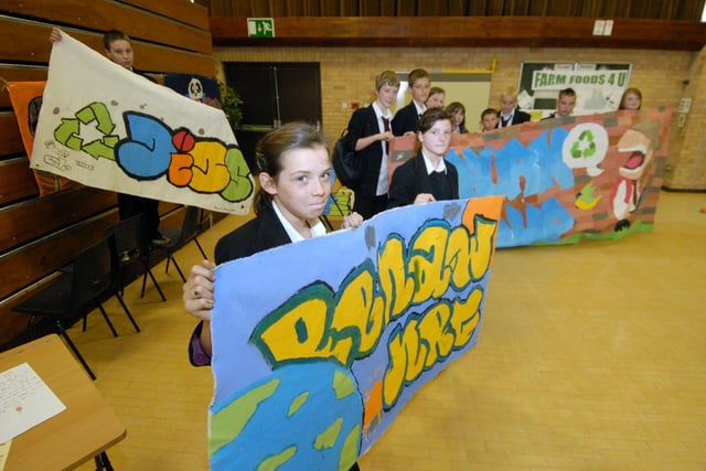Hebburn comprehensive pupils put on a exhibition following month's of work.