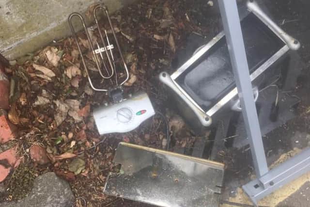 A deep fat-fryer was found earlier this month.