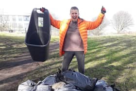 Debbie Upperton will be taking part in the Captain Tom bank holiday litter picking challenge.