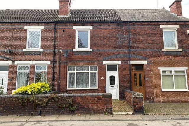 This three-bedroom, terrace home, on sale for £75,000 with William H Brown, has been viewed more than 1,250 times.