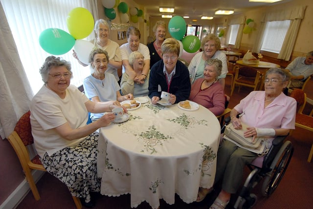 Farding Lake Court held an afternoon tea for charity in 2007. Can you spot someone you know?