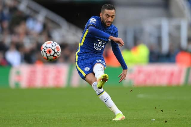 Chelsea's Hakim Ziyech has been linked with a move to Newcastle United this month (Photo by Stu Forster/Getty Images)