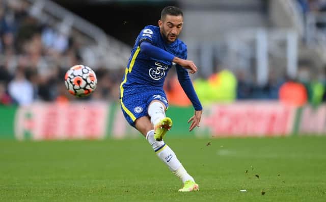 Chelsea's Hakim Ziyech has been linked with a move to Newcastle United this month (Photo by Stu Forster/Getty Images)