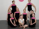Max Walton.with fellow Val Armstrong Performing Arts School dancers.