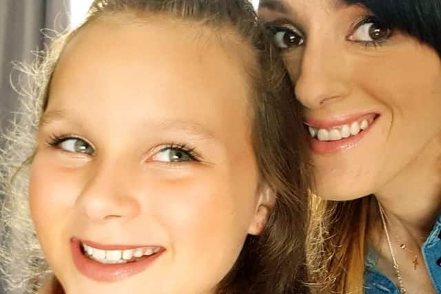 April and mum, Maggie Pyle a practice nurse in South Shields.