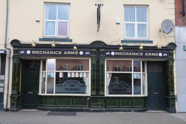 The Mechanics Arms in South Shields.