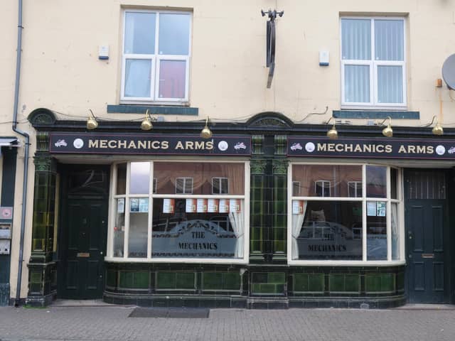 The Mechanics Arms in South Shields.