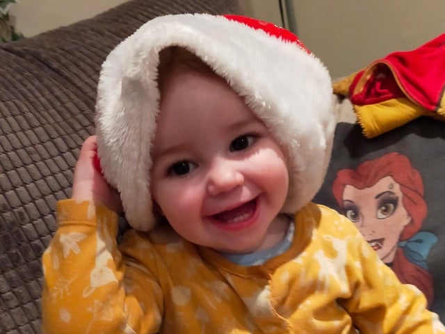 Eleven-month-old Madeleine. Picture: Rebecca Dyer