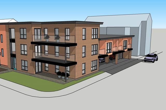 What the proposed new apartments would look like. Picture courtesy of Artisan Architecture.