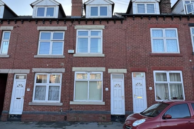 This terraced house on Passhouses Road, Pitsmoor, has a guide price of £75,000. It has three bedrooms, uPVC double glazing and gas central heating. The auction brochure says: "Level convenient position in need of some improvement."