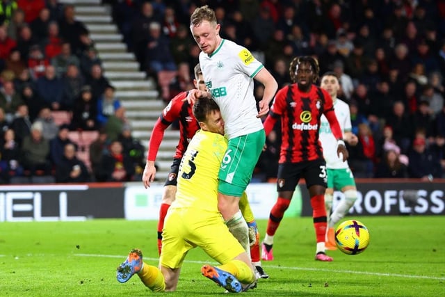 Bruno Guimaraes’s absence means, once again, Longstaff will be tasked with anchoring the midfield. His run from deep to set up Almiron’s goal last weekend was the perfect example of what he can do when afforded the opportunity to attack.