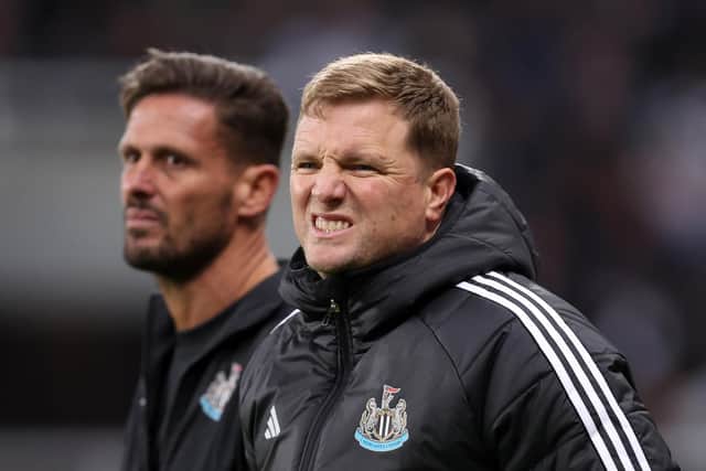Eddie Howe, head coach of Newcastle United.