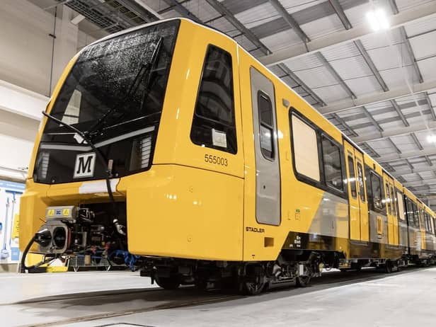 The first of 46 new Metro trains has arrived in North East.