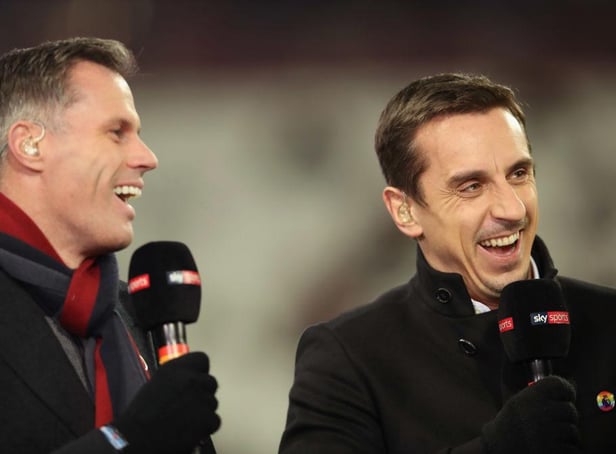 Jamie Carragher and Gary Neville spoke about Newcastle United on Monday Night Football (Photo by Julian Finney/Getty Images)