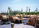 The new rooftop restaurant at Fenwick in Newcastle.