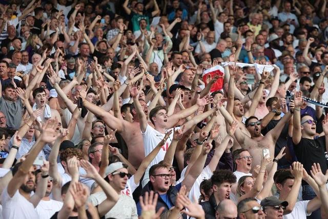 Spurs supporters had an average fan happiness score of 5.82 last season.