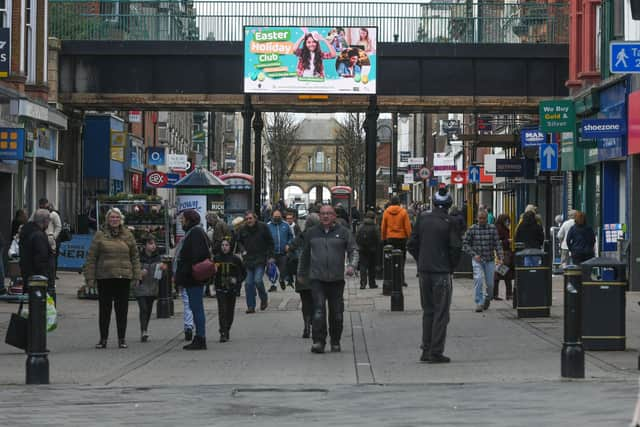 King Street, South Shields - footfall in the borough has continued to struggle since the coronavirus pandemic.