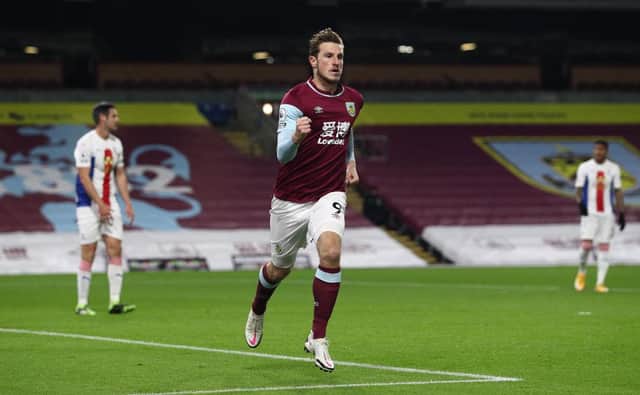 Chris Wood of Burnley. (Photo by Jan Kruger/Getty Images)