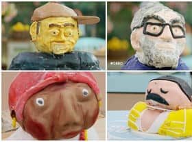 Bake Off celebrity cake busts