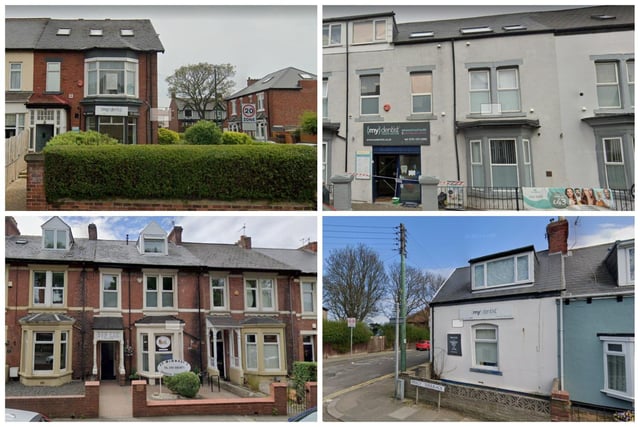 These are the top rated dentists in South Tyneside.