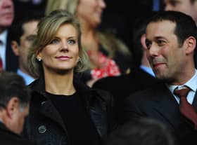 LIVERPOOL, UNITED KINGDOM - APRIL 22:  Chief Negotiator of Dubai International Capital Amanda Staveley looks on prior to the UEFA Champions League Semi Final, first leg match between Liverpool and Chelsea at Anfield on April 22, 2008 in Liverpool, England.  (Photo by Shaun Botterill/Getty Images)