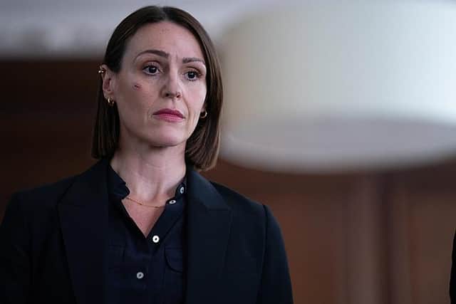Suranne Jones returned as DCI Amy Silva in the new series of BBC hit drama Vigil this week (Picture: BBC/World Productions)