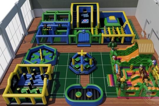 At Oak Tree Leisure Centre, plans include an inflatable Wipe Out Arena obstacle course for children to enjoy during the school holidays.