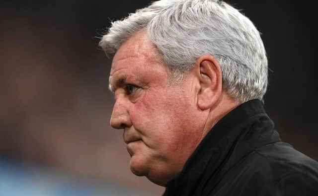 Newcastle manager Steve Bruce. (Photo by Stu Forster/Getty Images)