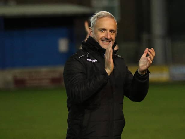 South Shields joint-manager left 'deeply frustrated' after draw with rivals Morpeth Town [Picture: Peter Talbot]