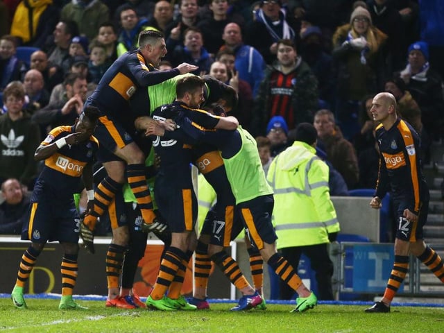 Brighton has not been a happy hunting ground in the Premier League for Newcastle - they’ve never beat the Seagulls at the AMEX Stadium in the top-flight. This win came back in the Championship and is most memorable for Mo Diame’s fantastic/flukey strike.