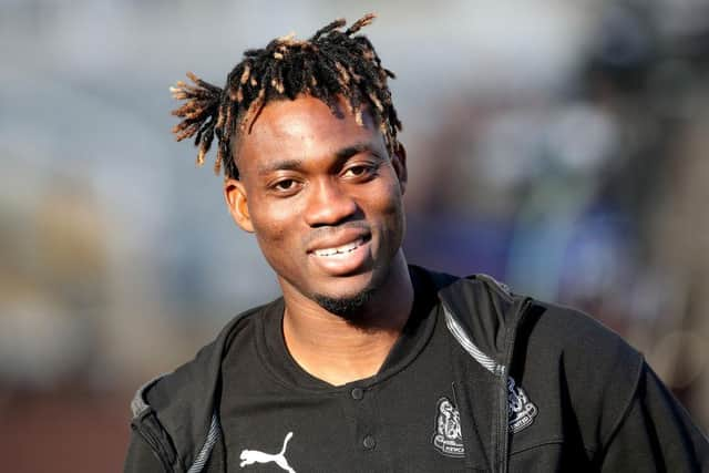 Former Newcastle United winger Christian Atsu.