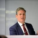 Sir Keir Starmer MP on a visit to the North East