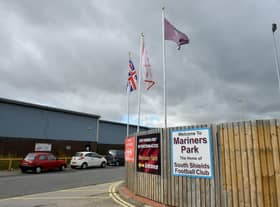 Mariners Park, the home of South Shields FC.
