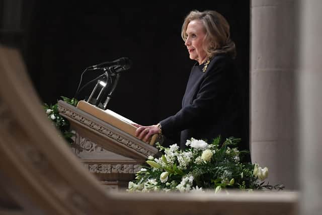 Former US Secretary of State Hillary Clinton is coming to South Shields as part of the  ‘Politics and Beyond’ lecture. 

Photo by SAUL LOEB/AFP via Getty Images