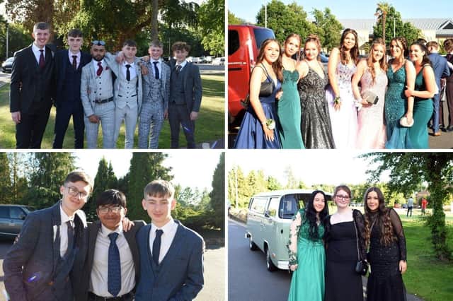 Year 11 pupils from St Wilfrid's RC College have been celebrating at their end of school prom night.